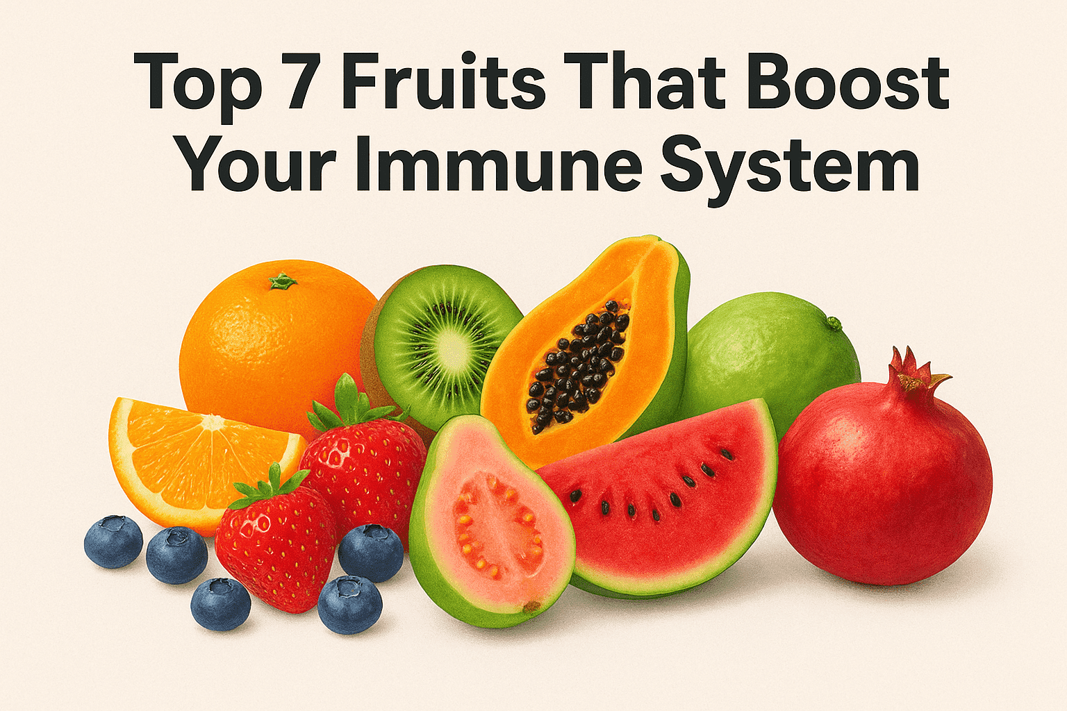 Top 7 Fruits That Boost Your Immune System