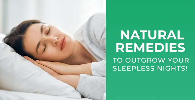 Remedies for better sleep